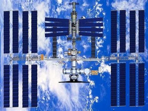 View The International Space Station In Night Sky