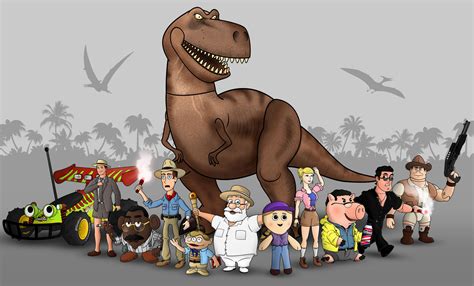 Jurassic Toy Park By Dontedesco On Deviantart