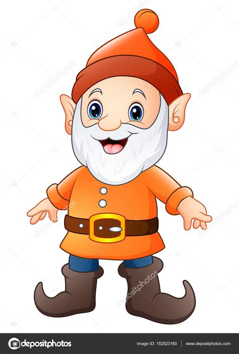 Cartoon Happy Dwarf Stock Vector Image By ©dualoro 152523160