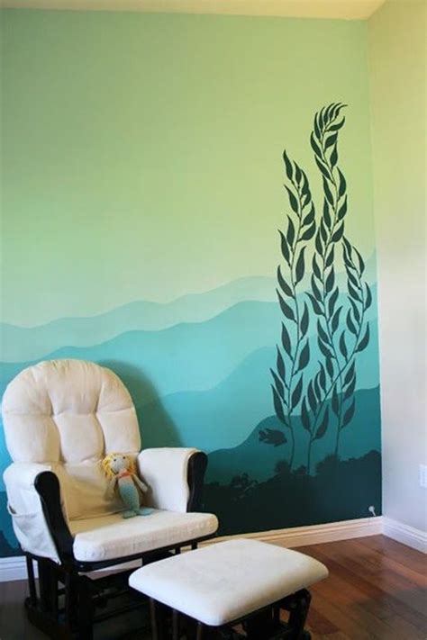 It's easy to make a big change to a room by painting it, but it's a project. 40 Easy Wall Painting Designs | Diy wall painting, Forest ...