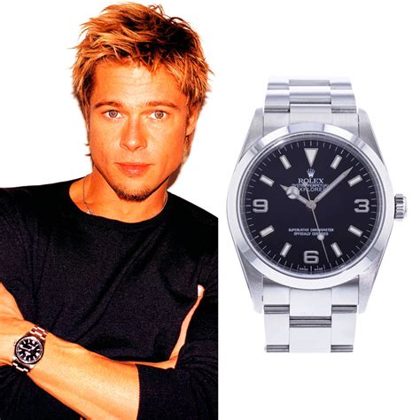 Brad Pitts Wristwatches Over The Years From Rolex And Patek Philippe