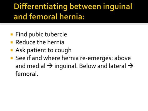 Ppt Hernias And Stomas Osce Finals Powerpoint Presentation Id206615