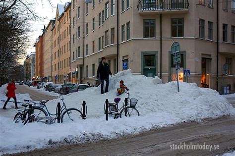 More Snow In Stockholm Stockholm Today Stockholm Today