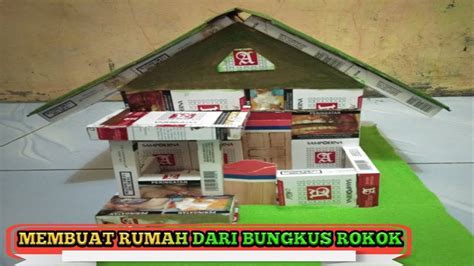 Cara menghitung bahan bangunan per meter persegi. Cara buat miniatur rumah dari bungkus rokok - YouTube
