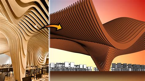 Revit Snippet Create Wavy Ceiling Slats With Dynamo