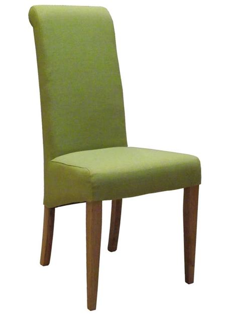 Andrew dining chair chairs sold separately.bonded leather dimensions: Lime Green Fabric Dining Chair | Oak Furniture UK