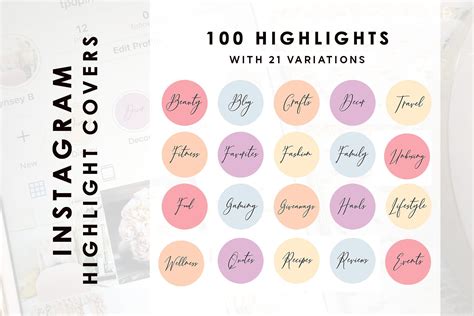 500+ vectors, stock photos & psd files. Instagram Story Highlight Covers ~ Instagram Templates ...