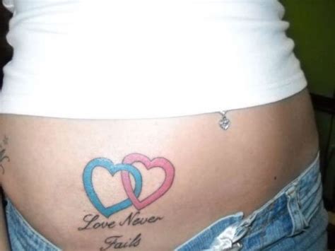 hearts tattoo on waist tattoo designs tattoo pictures