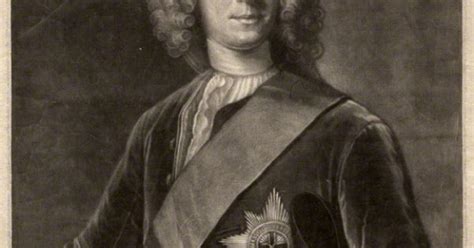 Engraved Portrait With The Arms Of Richard Boyle 3rd Earl Of
