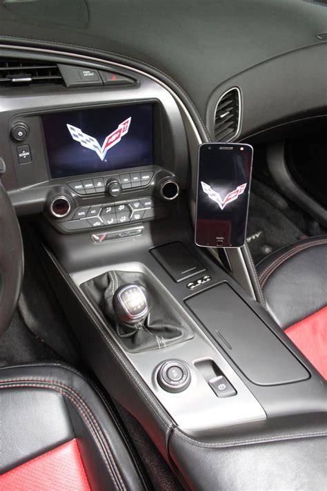 C7 Corvette Cell Phone Mount Holder Bracket Etsy