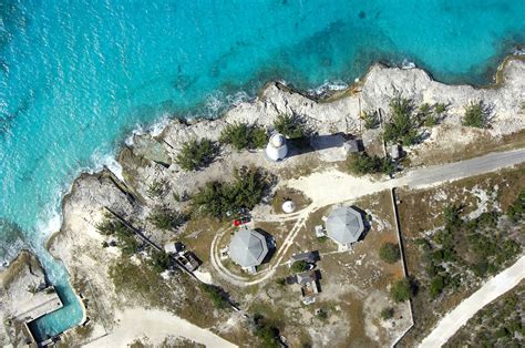 Inagua Lighthouse In Matthew Town Great Inagua Island Bahamas
