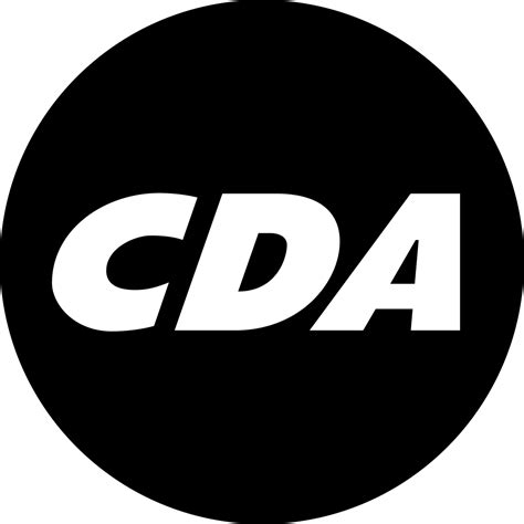 Cda Logo Black And White Brands Logos
