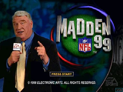 Madden Nfl 99 For Nintendo 64 The Video Games Museum