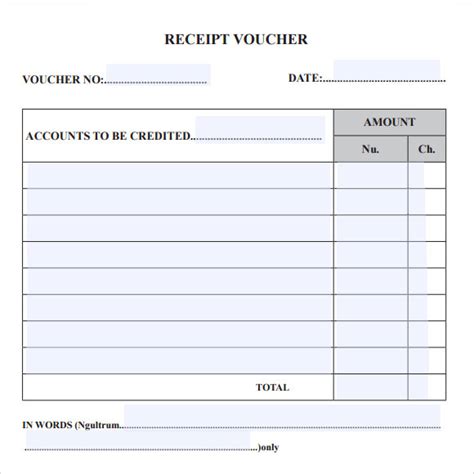 Cash payment voucher xls format подробнее. Sample Receipt Voucher Template - 8+ Download Free Documents in PDF , Word , Excel