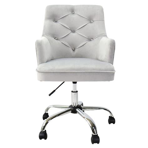 Urban shop microsuede sacuer chair, adult, pink. Boyel Living Tufted Pink Velvet Swivel Office Chair with Adjustable Height and Silver Legs-WF ...