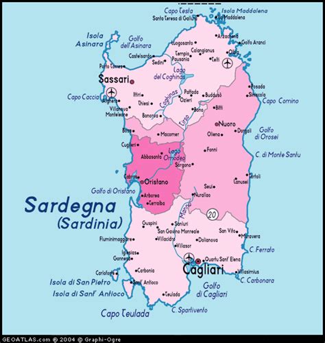 Maybe you would like to learn more about one of these? Sardegna Cartina della Città | Mappa Cartina Italia ...
