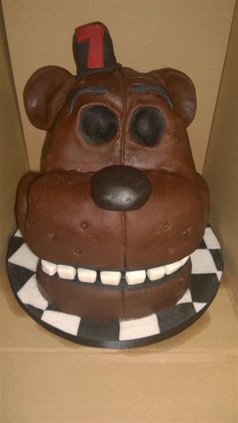 Five Nights At Freddys Freddie Bear Cake