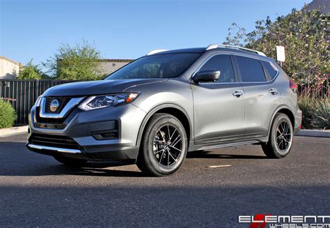 We will use live interactive video chat to give you a virtual walk around of any vehicle we have in stock. 17×8 Enkei Tuning TD5 Pearl Black on a 2018 Nissan Rogue w ...