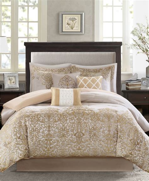 Madison Park Vanessa 7 Pc Queen Comforter Set And Reviews Bed In A Bag