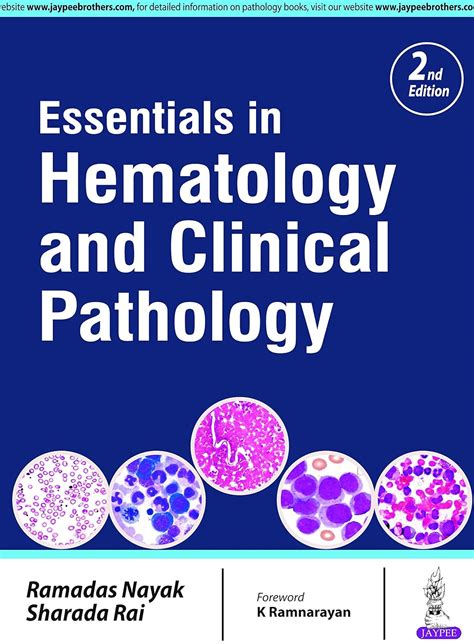 Essentials In Hematology And Clinical Pathology Ebook Nayak Ramadas