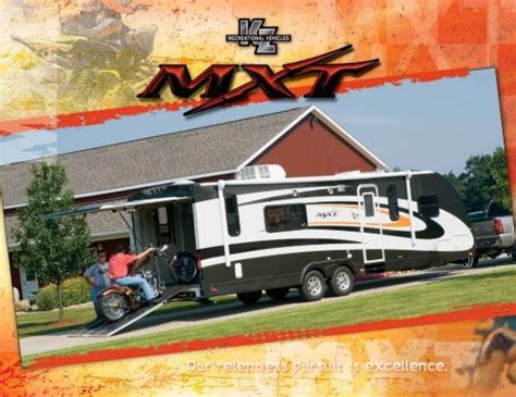 2009 Mxt Light Weight Toy Hauler Brochure