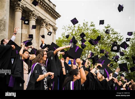 College Students Graduation Stock Photo Alamy