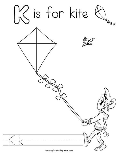 Alphabet Coloring Pages - Sight Words, Reading, Writing, Spelling