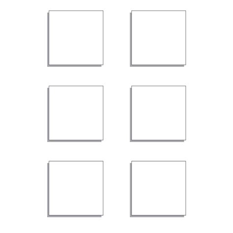 Printable Blank Square Template