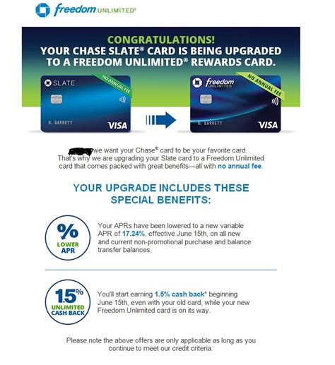 This is a real shame as it's not easy to get an experian fico score for free. Chase Slate upgrade to Freedom Unlimited - myFICO® Forums - 5604719