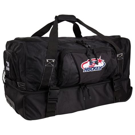 Force Officiating 30in Premium Referee Hockey Rolling Bag