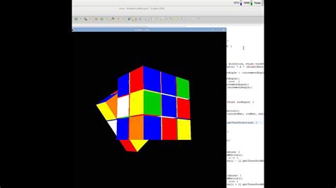 I am using polygons to create each face. Rubik's Cube in OpenGL - YouTube