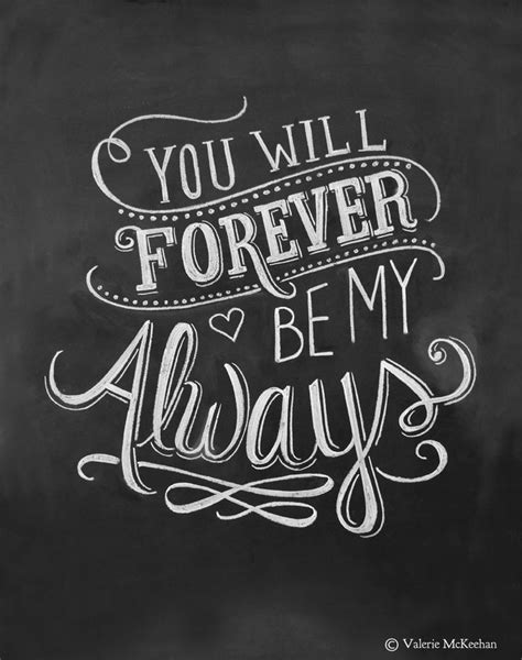 Love Quotes For Him And For Her Wedding Print You Will