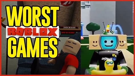 7 Worst Roblox Games Of 2020 Youtube
