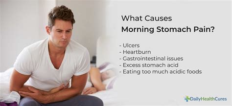 Stomach Pain In The Morning Causes Symptoms And Treatment Options