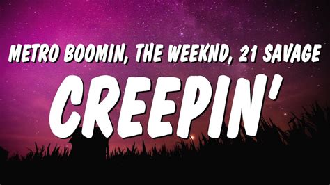 Metro Boomin The Weeknd Savage Creepin Lyrics Acordes Chordify