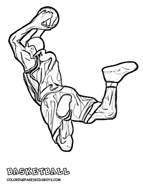 Michael Jordan Coloring Pages at GetDrawings | Free download