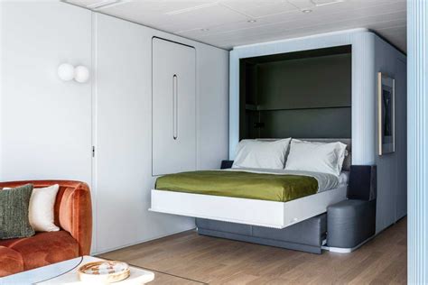 desain kamar kapal pesiar dengan tempat tidur tersembunyi super keren arsitag
