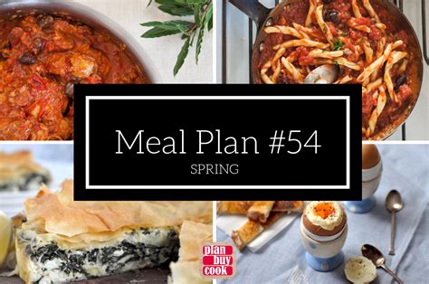 This Weeks Spring Meal Plan 1 Using The Planbuycook Meal Planning App