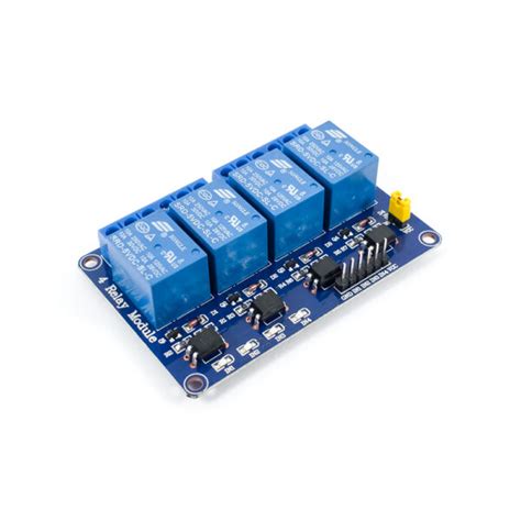 4 Channel 5vdc Relay Module With Opto Type 2 Make Electronics
