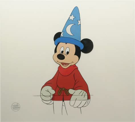 Mickey Mouse Production Cel Id Novmickey18242 Van Eaton Galleries