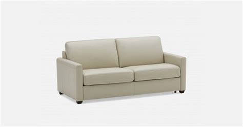 Belgrove Beige 100 Leather Sofa Bed Understated Comfort Has A New