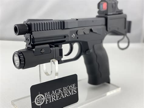 Black Rose Firearms Bandt Usw Swiss Made 9mm Pistol