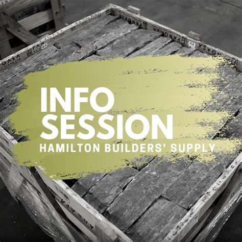 Hamilton ferrell builders supply a division of ferrell builders' supply limited hamilton, ontario our address 1549 rymal road east hamilton, ontario l8w 3n2 hours of operation monday to friday: Information Session at Hamilton Builders' Supply - CSI ...