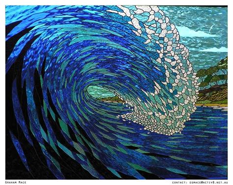 Pin By Jennifer Ann On Mosaico Stained Glass Stained Glass Windows Mosaic Waves