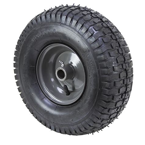 15x6 00 6 pneumatic rubber tire on grey steel wheel pneumatic wheels wheels and tires wheels