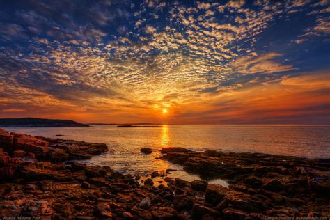 Flickrpnqbtza Sunrise In Acadia National Park Here Is