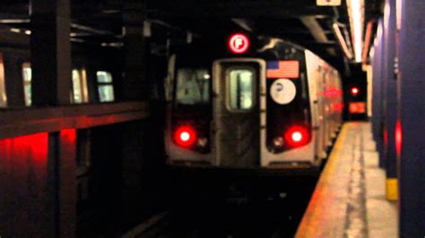 Nyc Subway R46 And R160 F Train Action At 2 Avdecember Weekend