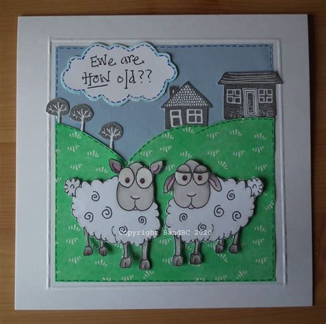 Bright And Breezy Crafts Happy Birthday To Ewe
