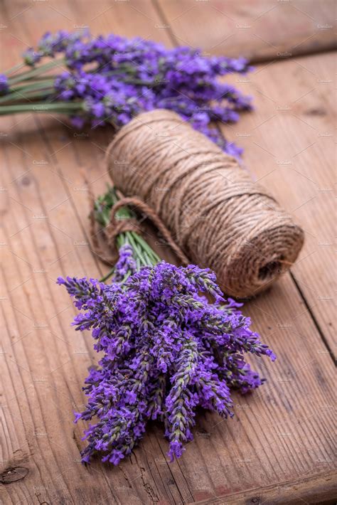 Bundle Of Lavender Flowers High Quality Health Stock Photos