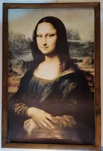 Cuadro De La Mona Lisa En Polioleo Meses Sin Intereses